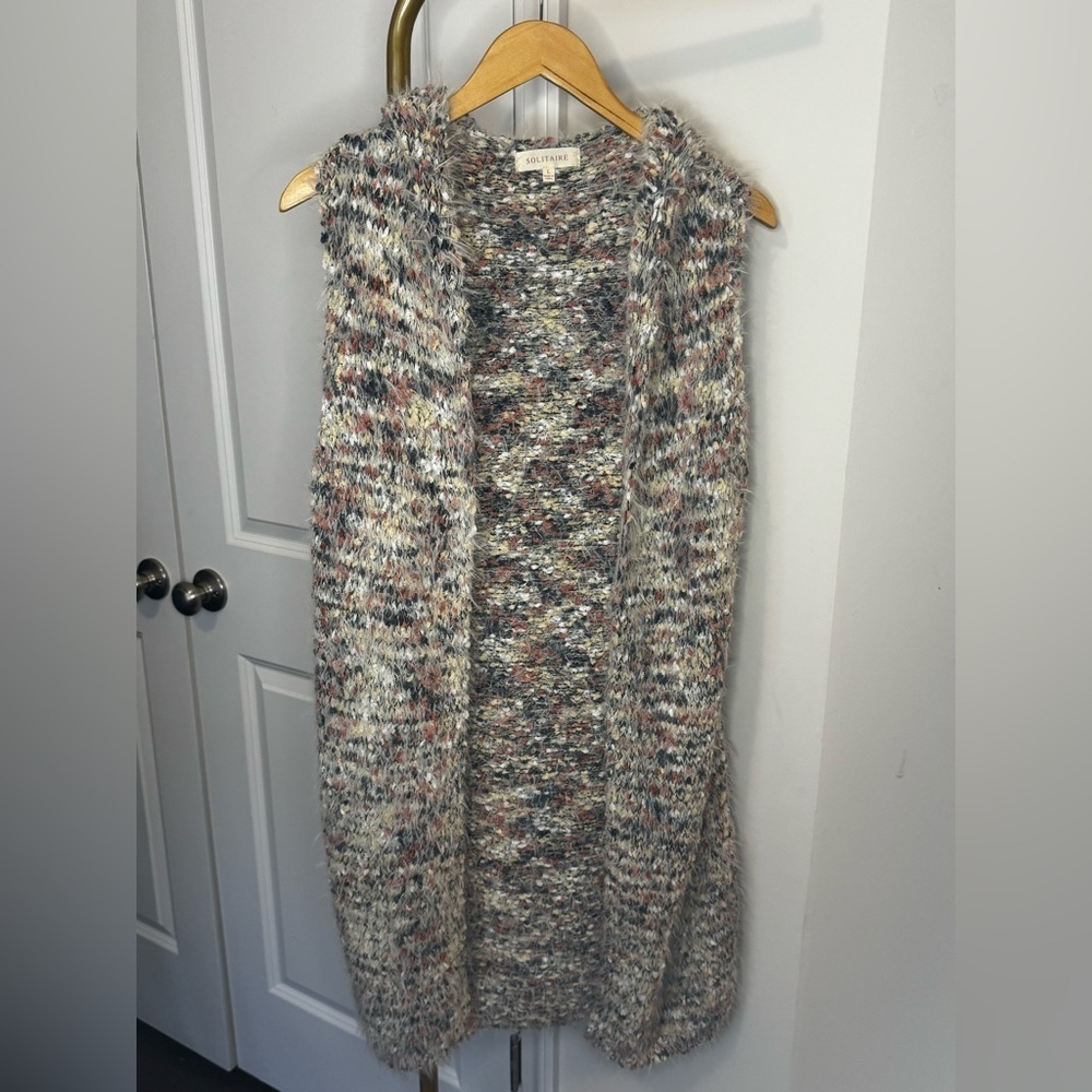 Solitaire Speckled Knit Women's Cardigan from Anthropologie